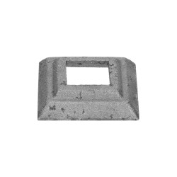 Krytka 62x62x16mm s otvorom 26x26mm, odliatok Krytka 62x62x16mm s otvorom 26x26mm, odliatok